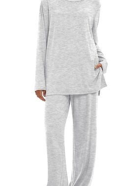 Darong 2 Piece Heather Gray Lounge Set